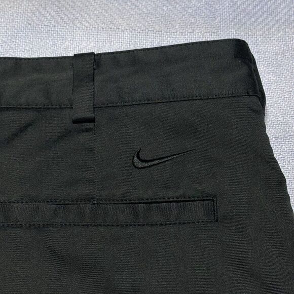 Nike Golf Dri-FIT Performance Polyester Stretch Black Golfing Shorts Size 34‎ - Picture 6 of 13